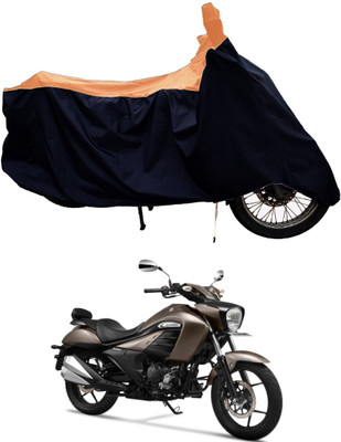 Tricway Two Wheeler Cover for Suzuki(Intruder 250 BS6, Orange)