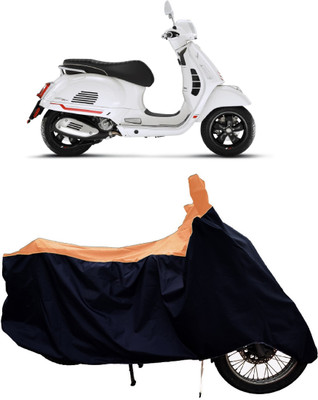 Tricway Two Wheeler Cover for Vespa(GTS Super 125, Orange)