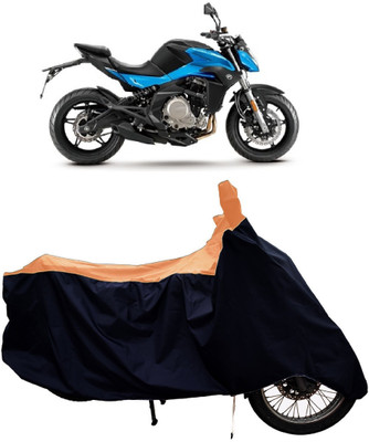 Tricway Two Wheeler Cover for CFMoto(650 NK, Orange)