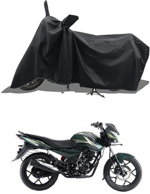 KEDIT Two Wheeler Cover for Bajaj(Discover 150 s, Black)