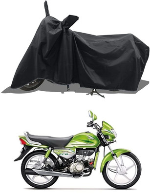 KEDIT Waterproof Two Wheeler Cover for Universal For Bike(HF Deluxe Eco, Black)