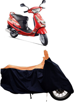 Tricway Two Wheeler Cover for Mahindra(Duro 125, Orange)