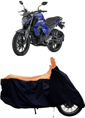Tricway Two Wheeler Cover for Yamaha(FZ-FI BS6, Orange)