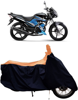 Tricway Two Wheeler Cover for Yamaha(SS 125, Orange)