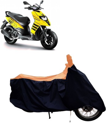 Tricway Two Wheeler Cover for Aprilia(Storm 125, Orange)