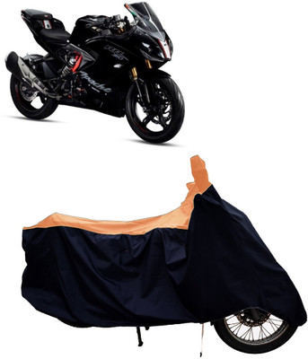 Tricway Two Wheeler Cover for TVS(Apache RTR 310 BS6, Orange)