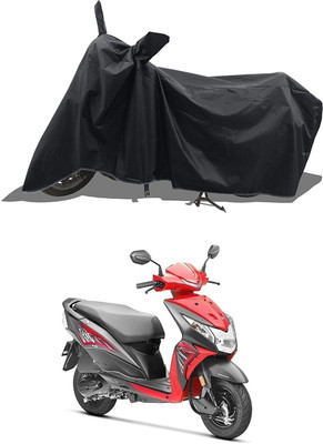 KEDIT Two Wheeler Cover for Honda(Deo, Black)