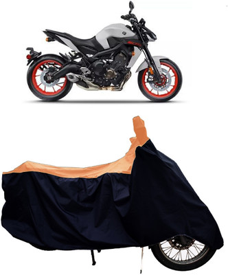 Tricway Two Wheeler Cover for Yamaha(MT 09 BS6, Orange)