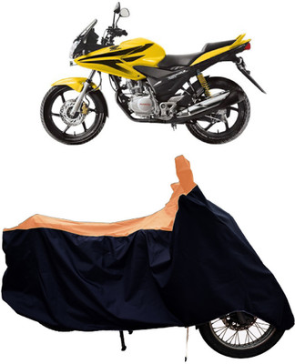 Tricway Two Wheeler Cover for Honda(CBF Stunner, Orange)