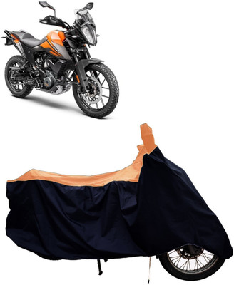 Tricway Two Wheeler Cover for KTM(390 Adventure BS6, Orange)