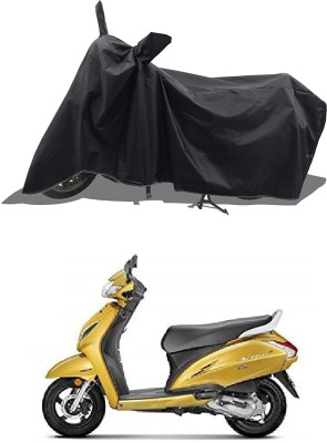 KEDIT Waterproof Two Wheeler Cover for Honda(Activa 4G, Black)