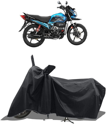 AutoGalaxy Waterproof Two Wheeler Cover for Hero(Passion Pro TR, Black)