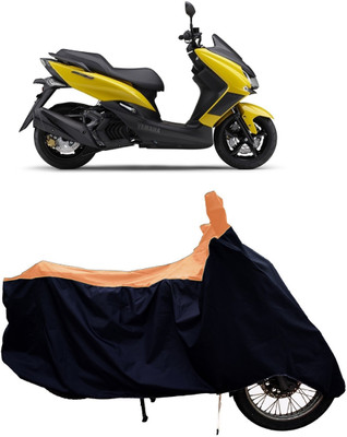 Tricway Two Wheeler Cover for Yamaha(Majesty S 155 maxi, Orange)