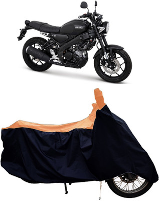 Tricway Two Wheeler Cover for Yamaha(XSR155 BS6, Orange)