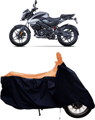 Tricway Two Wheeler Cover for Bajaj(Pulsar 160 NS DTS-i, Orange)