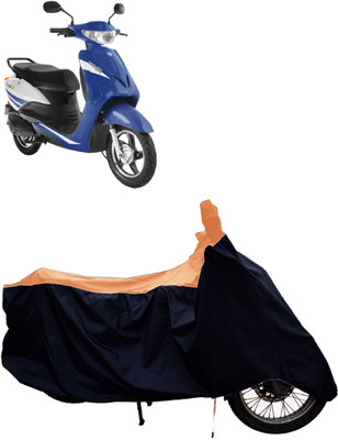 Tricway Two Wheeler Cover for Indus(Yo Xplor, Orange)