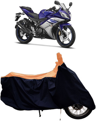 Tricway Two Wheeler Cover for Yamaha(YZF R15 Ver 2.0, Orange)