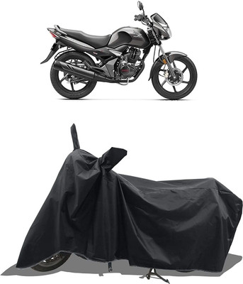 KEDIT Two Wheeler Cover for Universal For Bike(CB Unicorn, Black)