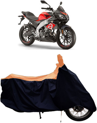 Tricway Two Wheeler Cover for Aprilia(Tuono 150 BS6, Orange)