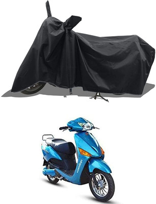 AutoGalaxy Waterproof Two Wheeler Cover for Hero(Electra, Black)