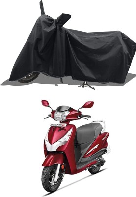 KEDIT Two Wheeler Cover for Hero(Destini 125, Black)