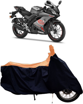 Tricway Two Wheeler Cover for Yamaha(YZF-R15 V3 BS6, Orange)