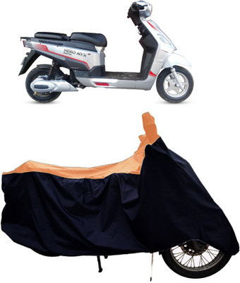 Tricway Two Wheeler Cover for Hero Electric(Electric NYX BS6, Orange)