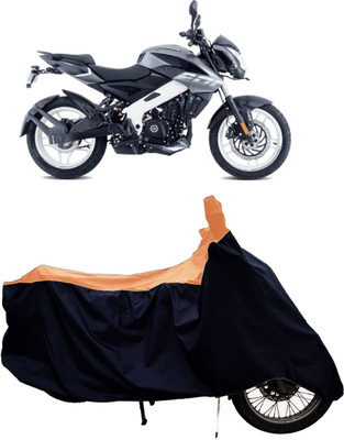 Tricway Two Wheeler Cover for Bajaj(Pulsar 200NS FI BS6, Orange)