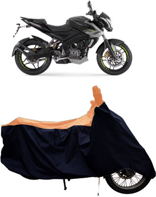 Tricway Two Wheeler Cover for Bajaj(Pulsar 200NS FI, Orange)