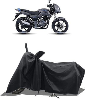 KEDIT Two Wheeler Cover for Bajaj(Pulsar 125 Neon, Black)
