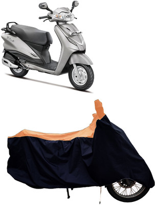 Tricway Two Wheeler Cover for Hero(Duet VX 110CC, Orange)