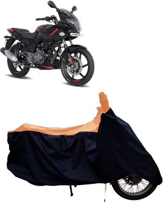 Tricway Two Wheeler Cover for Bajaj(Pulsar 180F, Orange)