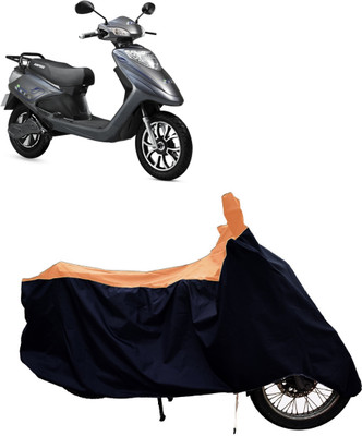 Tricway Two Wheeler Cover for Ampere(V 48 BS6, Orange)