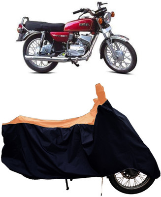 Tricway Two Wheeler Cover for Yamaha(RX 100, Orange)