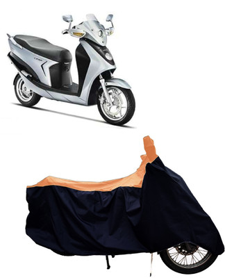 Tricway Two Wheeler Cover for Hero(Leap Hybrid SES, Orange)
