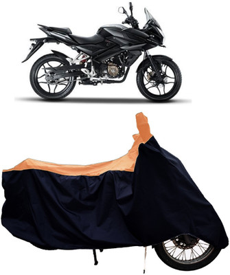 Tricway Two Wheeler Cover for Bajaj(Pulsar AS 150, Orange)