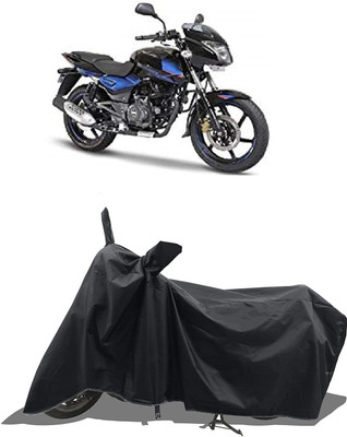 KEDIT Two Wheeler Cover for Bajaj(Pulsar 180 DTS-i, Black)