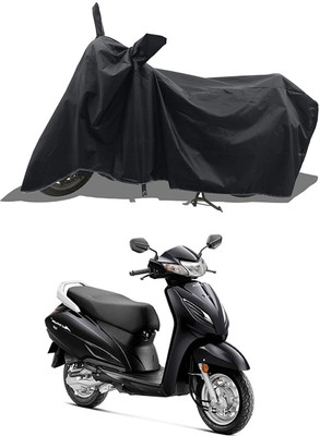 KEDIT Two Wheeler Cover for Honda(Activa, Black)