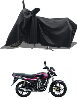 WMIZEXA Waterproof Two Wheeler Cover for Bajaj(Platina 110 H-Gear, Black)