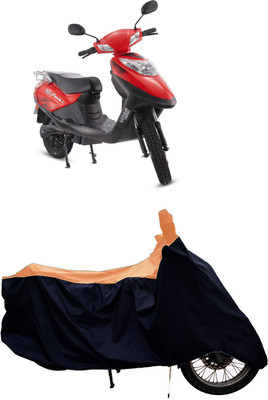 Tricway Two Wheeler Cover for Hero Electric(Electric Flash, Orange)