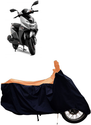 Tricway Two Wheeler Cover for TVS(Ntorq 125, Orange)