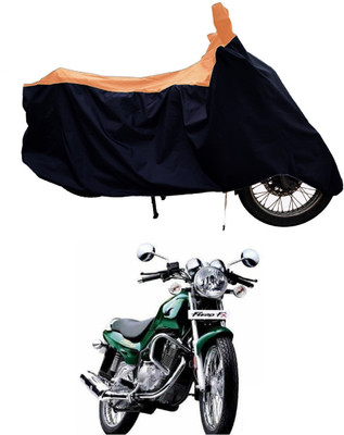 Tricway Two Wheeler Cover for TVS(Fiero FX, Orange)