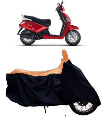 Tricway Two Wheeler Cover for Mahindra(Gusto BS6, Orange)
