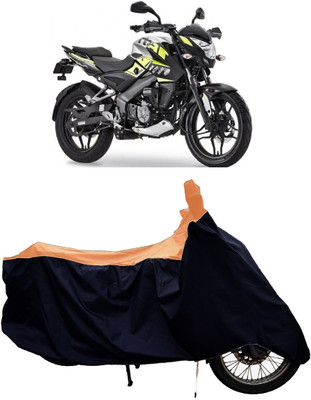 Tricway Two Wheeler Cover for Bajaj(Pulsar NS-160 BS6, Orange)