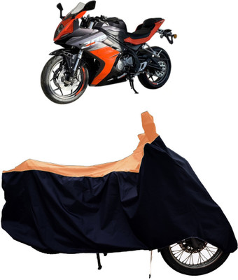 Tricway Two Wheeler Cover for Benelli(302R, Orange)