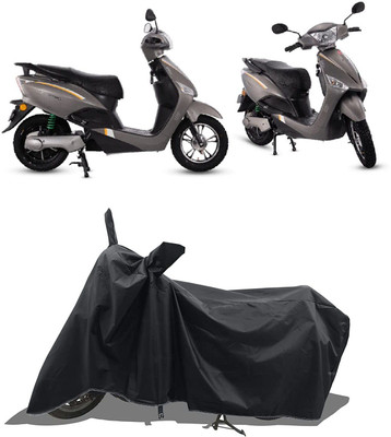 KEDIT Two Wheeler Cover for Hero(Electric Optima DX BS6, Black)