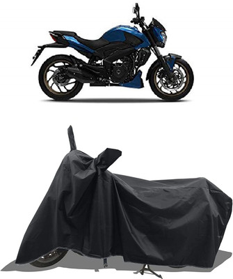 KEDIT Two Wheeler Cover for Bajaj(Dominar 400, Black)