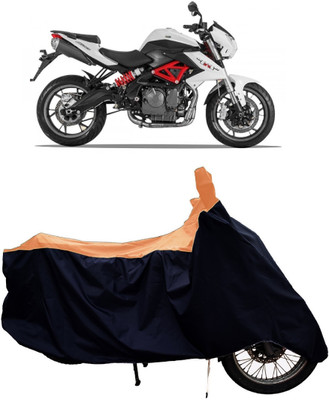Tricway Two Wheeler Cover for Benelli(TNT 600i, Orange)