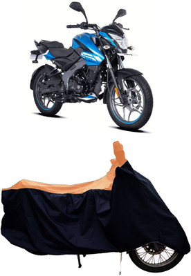 Tricway Two Wheeler Cover for Bajaj(Pulsar NS125 BS6, Orange)