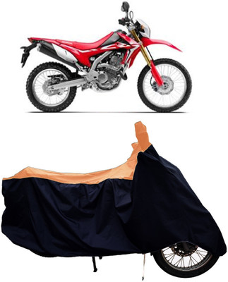 Tricway Two Wheeler Cover for Honda(CRF 250 L, Orange)